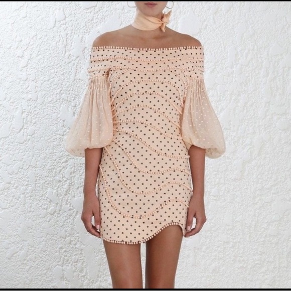 Zimmermann Dresses & Skirts - Zimmermann Painted Heart Contour Mini Dress NWT